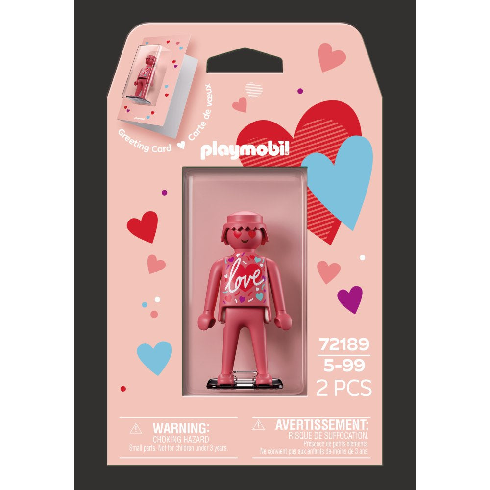 FELICITARE CU FIGURINA LOVE - PLAYMOBIL GREETING CARDS (PM72189)