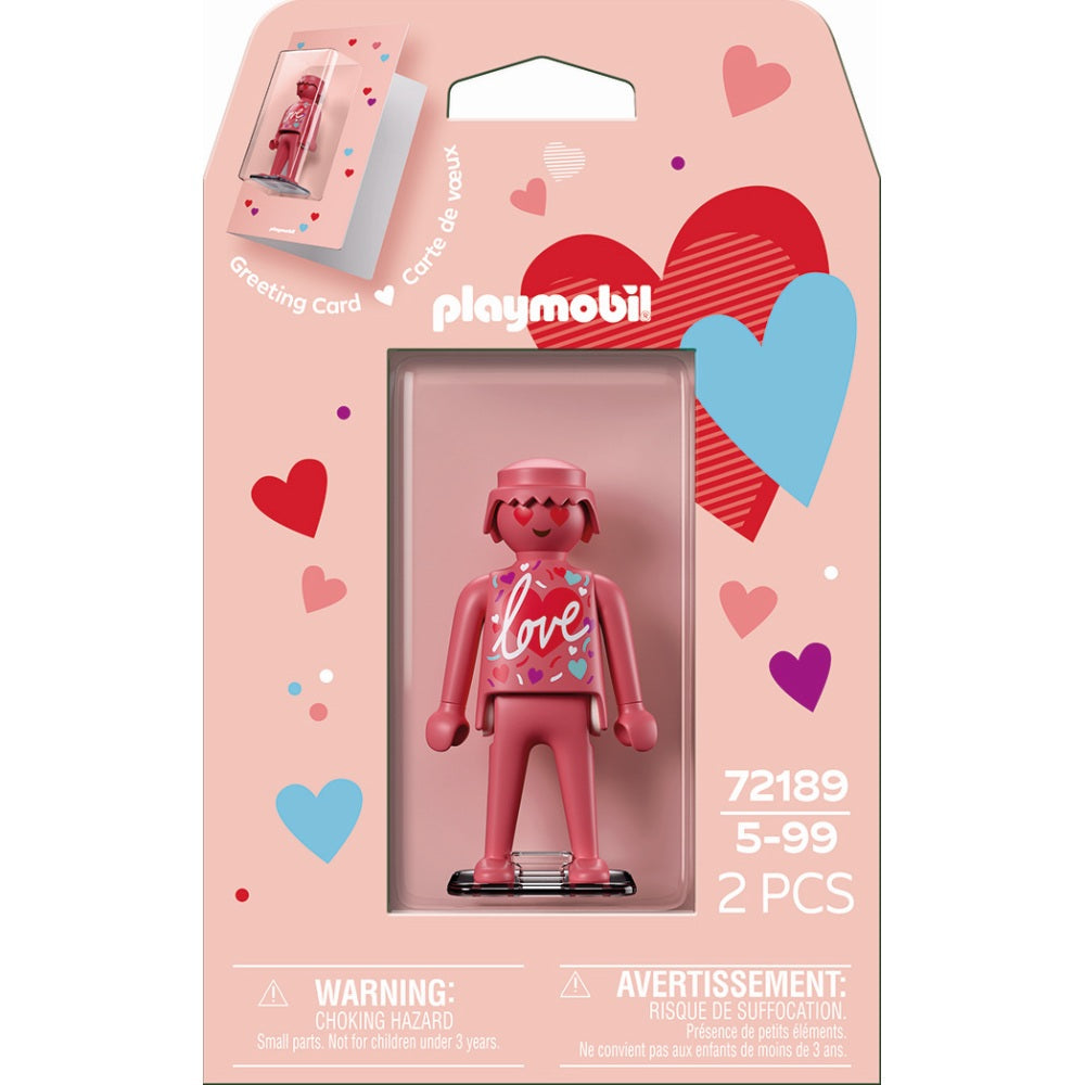 FELICITARE CU FIGURINA LOVE - PLAYMOBIL GREETING CARDS (PM72189)