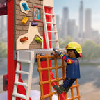 JUCARIE DE ROL STATIE MARE DE POMPIERI - PLAYMOBIL ACTION HEROES (PM72191)
