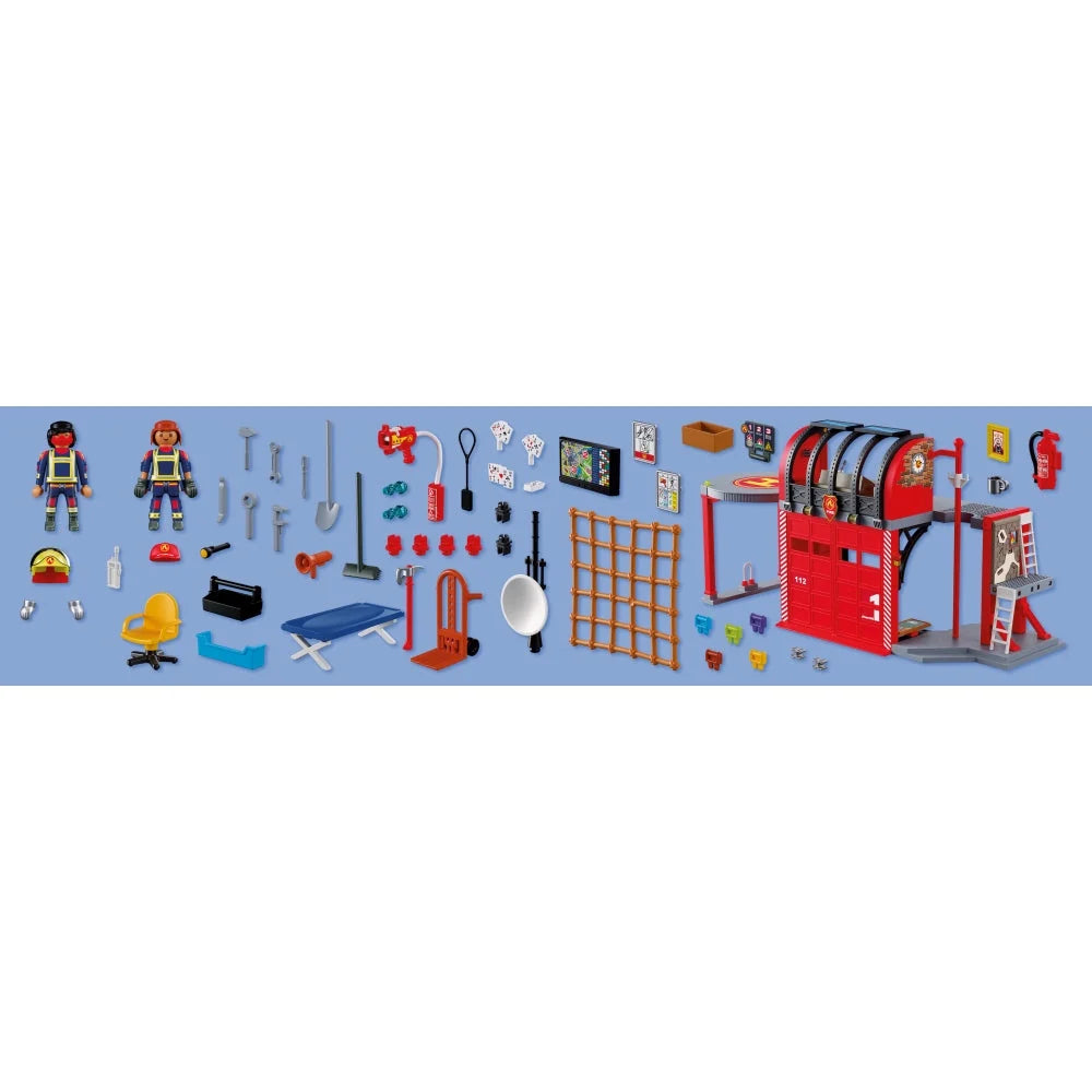 JUCARIE DE ROL STATIE MARE DE POMPIERI - PLAYMOBIL ACTION HEROES (PM72191)
