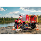 JUCARIE DE ROL MASINA PICKUP DE POMPIERI - PLAYMOBIL ACTION HEROES (PM72194)