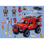JUCARIE DE ROL MASINA PICKUP DE POMPIERI - PLAYMOBIL ACTION HEROES (PM72194)