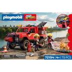 JUCARIE DE ROL MASINA PICKUP DE POMPIERI - PLAYMOBIL ACTION HEROES (PM72194)