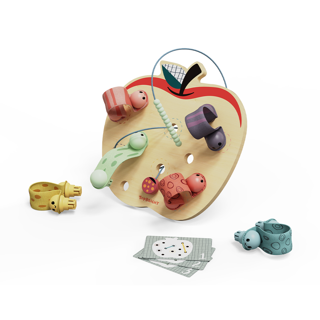 SKILL GAME - APPLE WITH WORM - TOPBRIGHT (1211232023de0001)