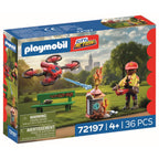 JUCARIE DE ROL DRONA DE POMPIERI - PLAYMOBIL ACTION HEROES (PM72197)