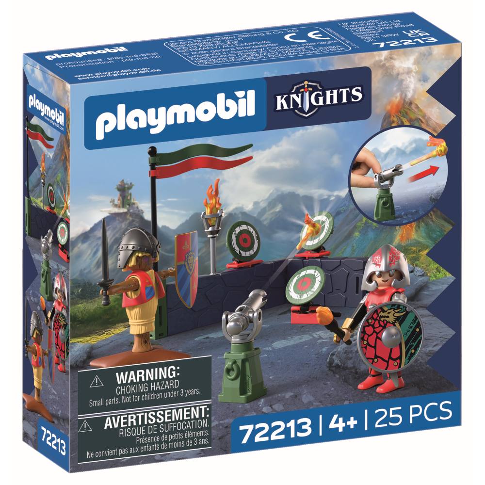 JUCARIE DE ROL ANTRENAMENTUL DE LUPTA AL CAVALERULUI DRAGON - PLAYMOBIL KNIGHTS (PM72213)