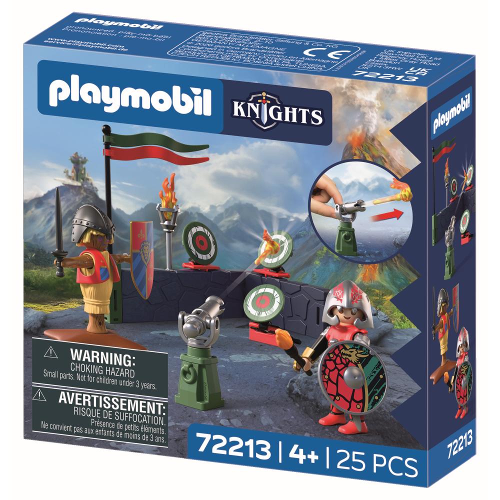 JUCARIE DE ROL ANTRENAMENTUL DE LUPTA AL CAVALERULUI DRAGON - PLAYMOBIL KNIGHTS (PM72213)