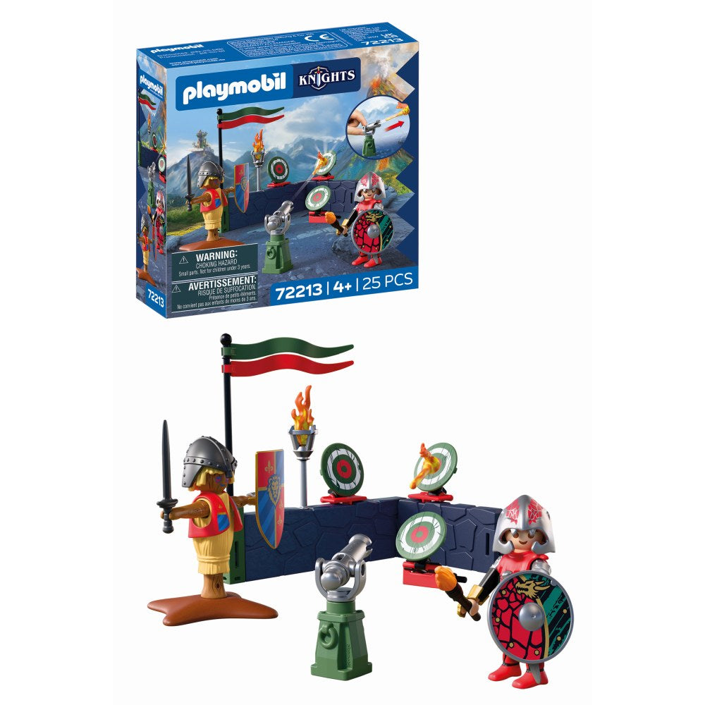 JUCARIE DE ROL ANTRENAMENTUL DE LUPTA AL CAVALERULUI DRAGON - PLAYMOBIL KNIGHTS (PM72213)