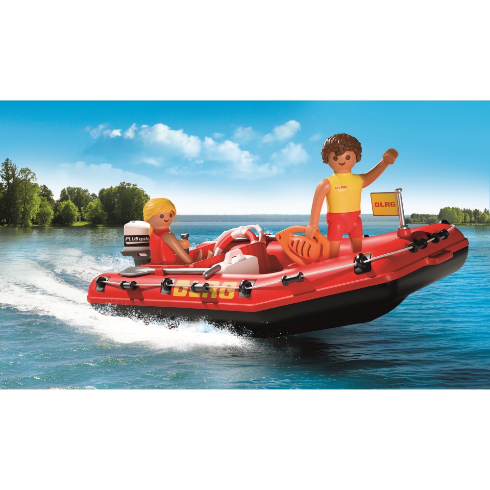JUCARIE DE ROL BARCA DE SALVARE - PLAYMOBIL ACTION HEROES (PM72280)