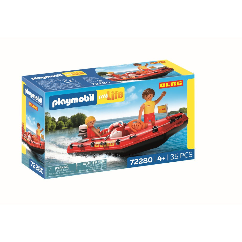 JUCARIE DE ROL BARCA DE SALVARE - PLAYMOBIL ACTION HEROES (PM72280)