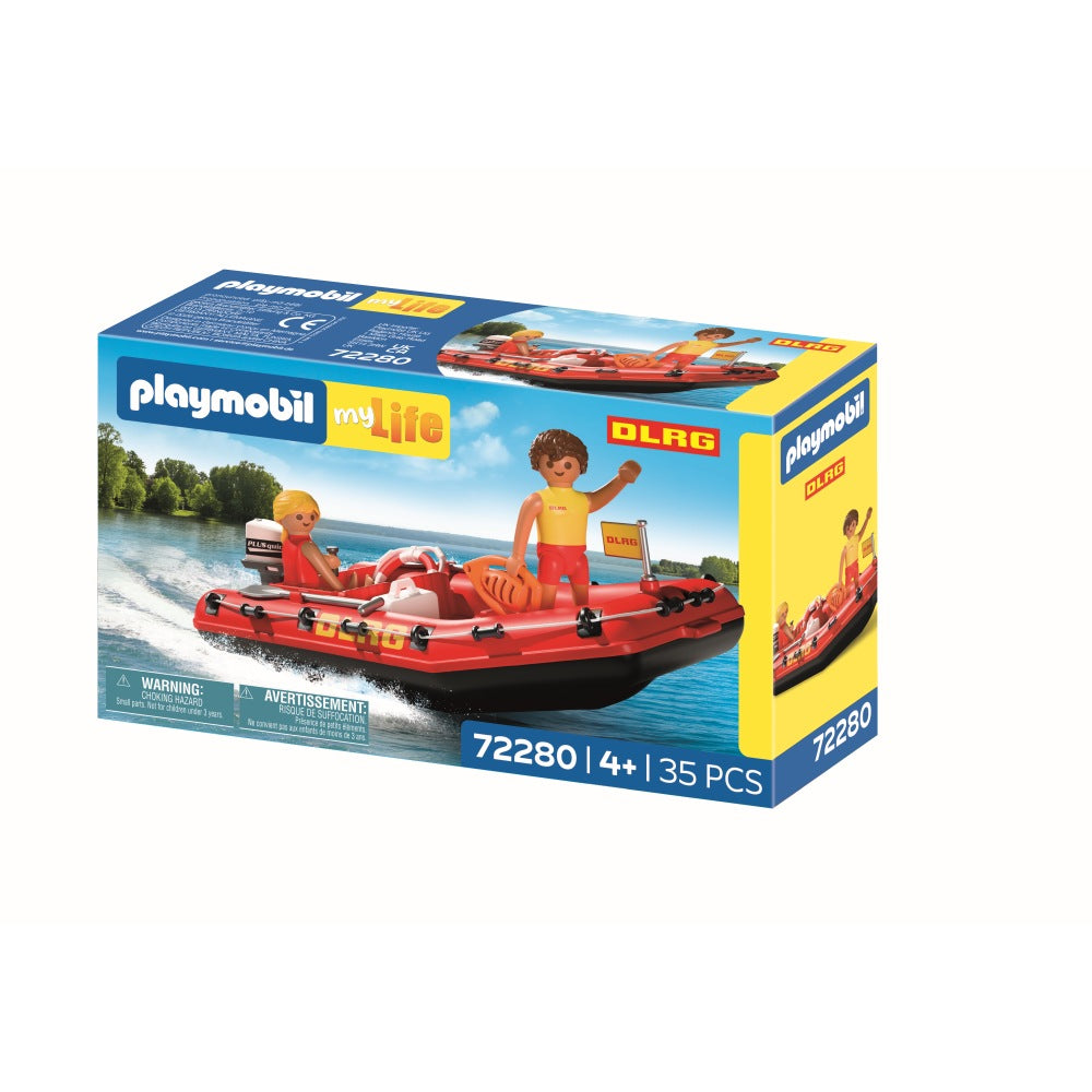 JUCARIE DE ROL BARCA DE SALVARE - PLAYMOBIL ACTION HEROES (PM72280)