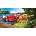 JUCARIE DE ROL BARCA DE SALVARE - PLAYMOBIL ACTION HEROES (PM72280)