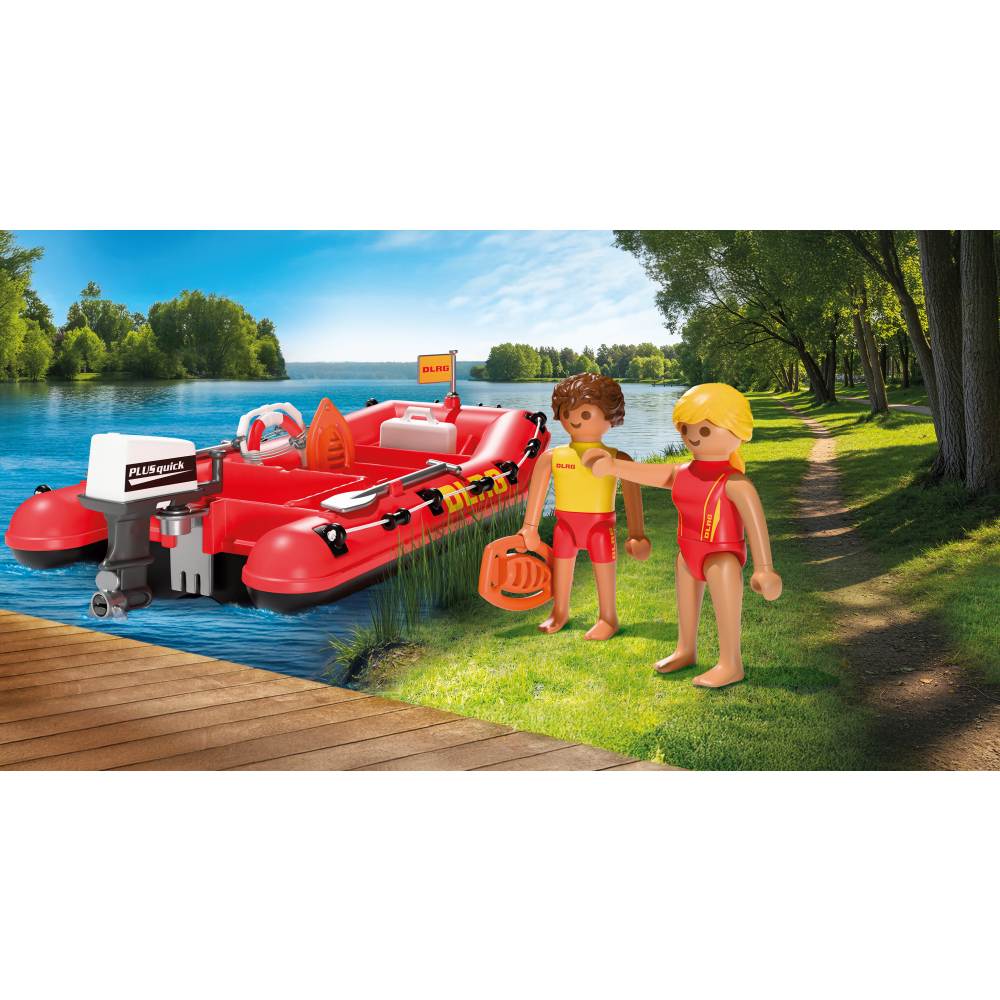 JUCARIE DE ROL BARCA DE SALVARE - PLAYMOBIL ACTION HEROES (PM72280)