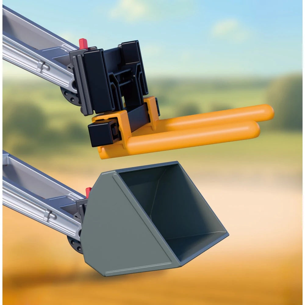 JUCARIE DE ROL TRACTOR CU BALOTI DE FAN - PLAYMOBIL COUNTRY (PM72305)