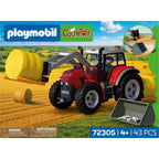JUCARIE DE ROL TRACTOR CU BALOTI DE FAN - PLAYMOBIL COUNTRY (PM72305)