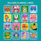 SET CREATIV CU POMPOANE - IMBRACA ANIMALUTELE - EDUCATIONAL INSIGHTS (EI-1546)