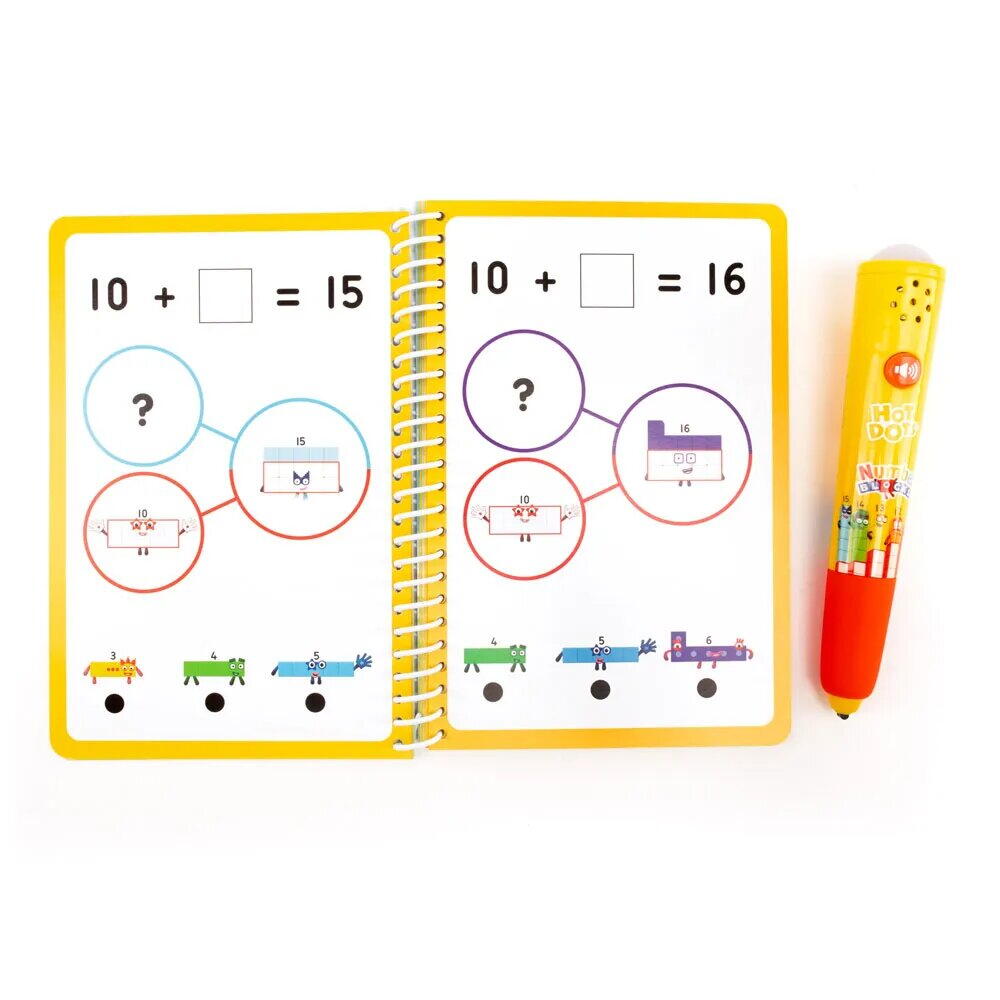 SET HOT DOTS® - NUMBERBLOCKS DE LA 11 LA 20 - EDUCATIONAL INSIGHTS (EI-2551) - Libelula Vesela - Jucarii