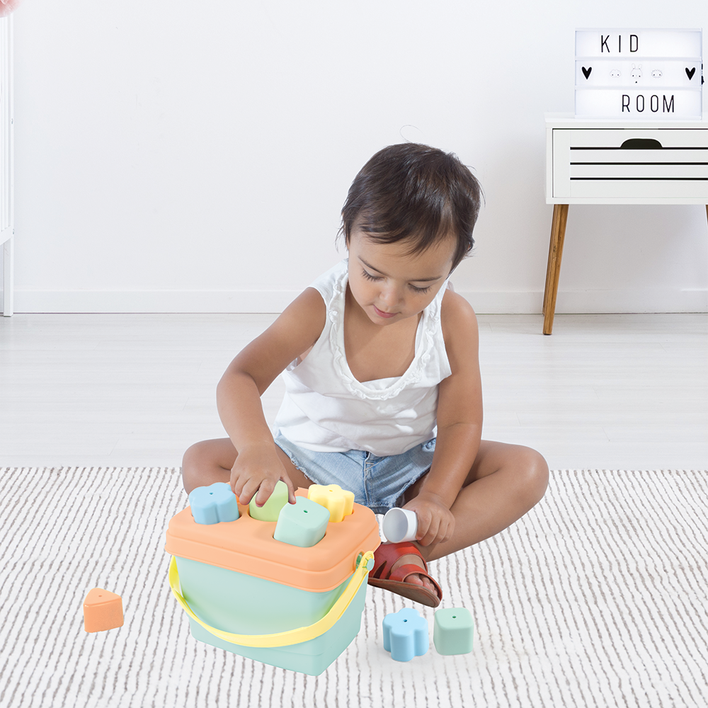 GALETUSA CU SORTATOR - PASTEL (5 PIESE) - DOLU (D5198)