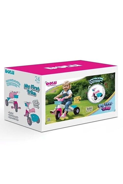 TRICICLETA ROZ - MY FIRST TRIKE - DOLU (D2574)