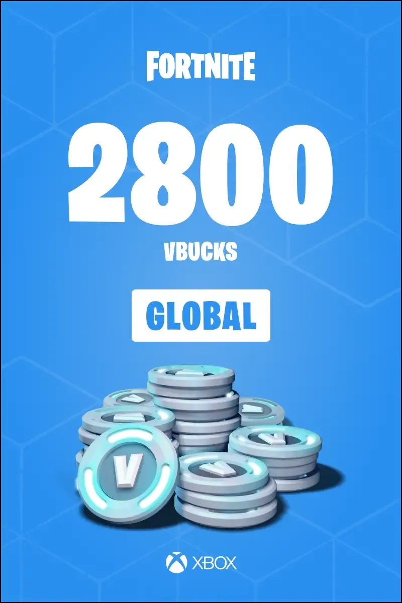 FORTNITE 2800 V-BUCKS - XBOX ONE - XBOX LIVE - MULTILANGUAGE - WORLDWIDE