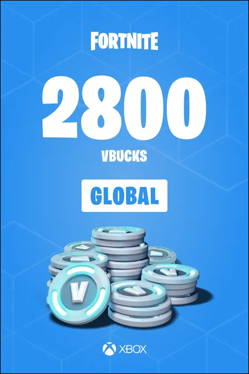 FORTNITE 2800 V-BUCKS - XBOX ONE - XBOX LIVE - MULTILANGUAGE - WORLDWIDE