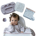 SET PREMIUM DIVERSIFICARE - FLEUR JARDIN (SAND/MAUVE) - TIDY TOT (WBFJRO)