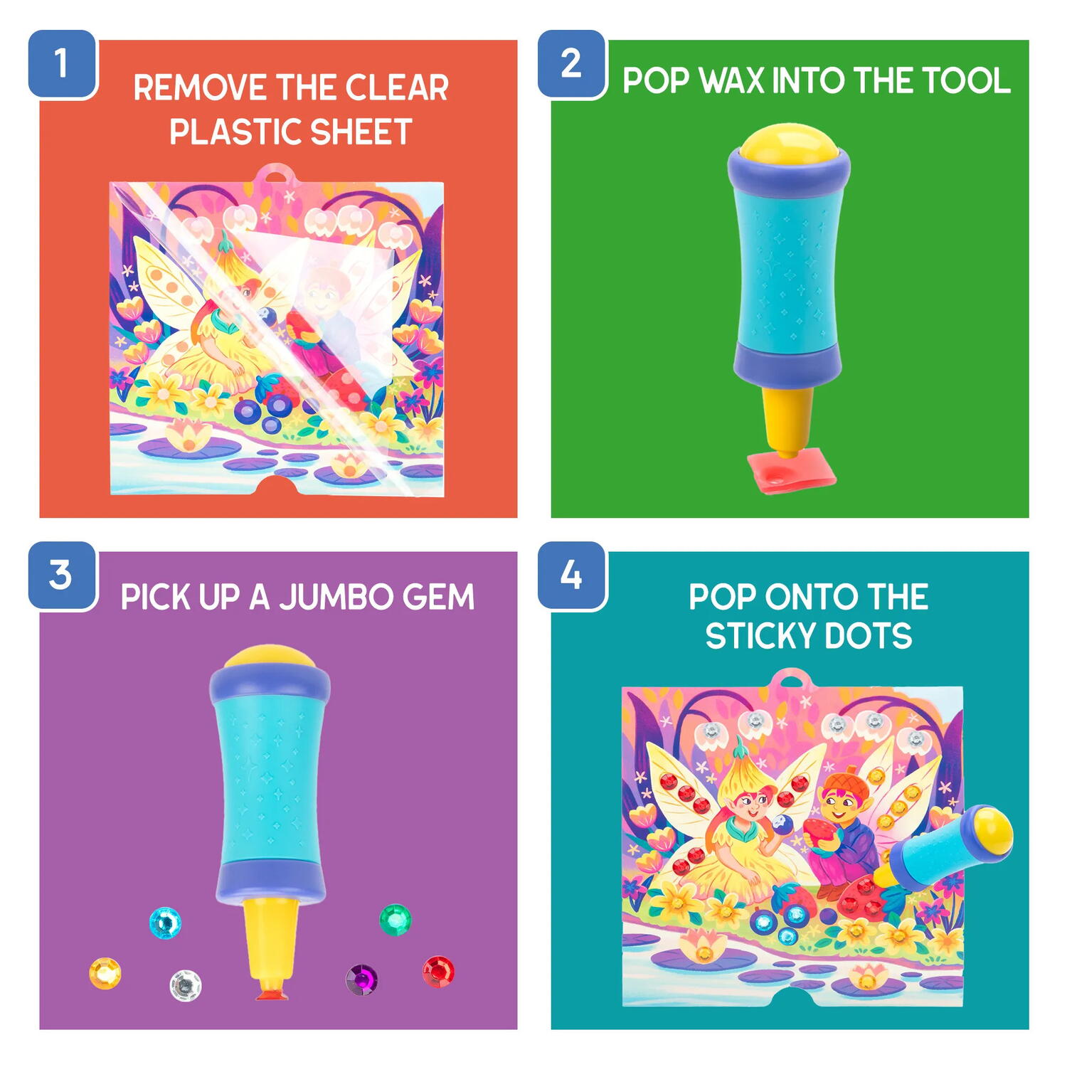 SET CREATIV CU DIAMANTE - REGATUL BASMELOR - EDUCATIONAL INSIGHTS (EI-1540)