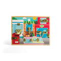 PLANSA MONTESSORI CU INCHIZATORI - BIGJIGS TOYS (35045)