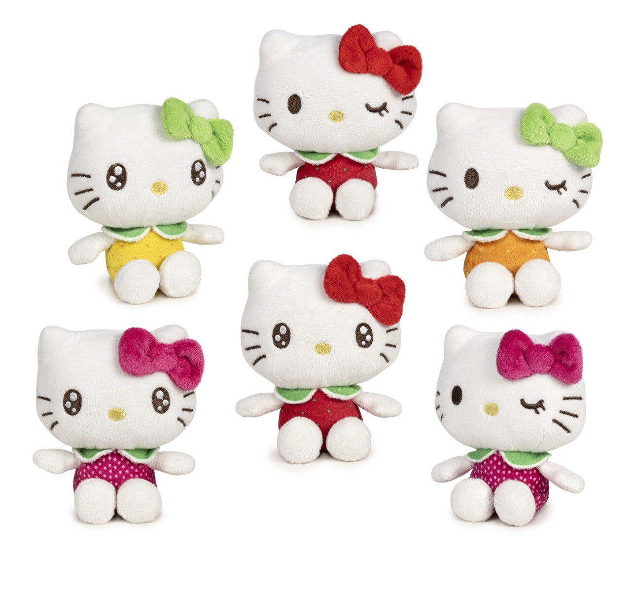 HELLO KITTY - JUCARIE DE PLUS PARFUMATA, 12 CM, DIVERSE PERSONAJE - FAMOSA (760025473)