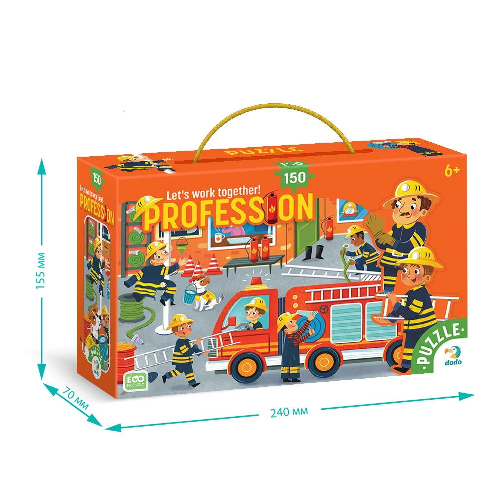 PUZZLE MESERII - POMPIER (150 PIESE) - DODO (DO300622)