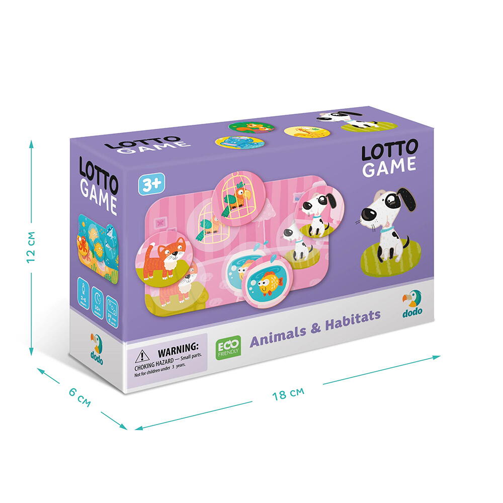 JOC LOTTO - ANIMALE SI HABITATE - DODO (DO300196)