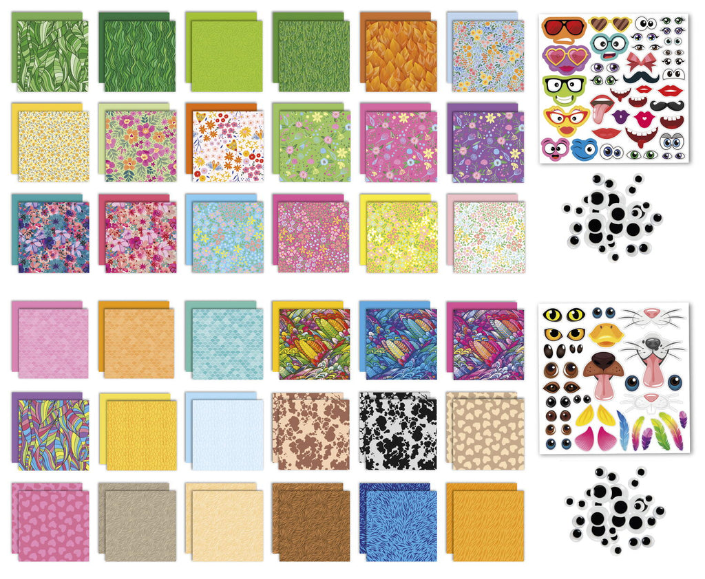 ORIGAMI - FLOWERS - GRAPHICS (100096)