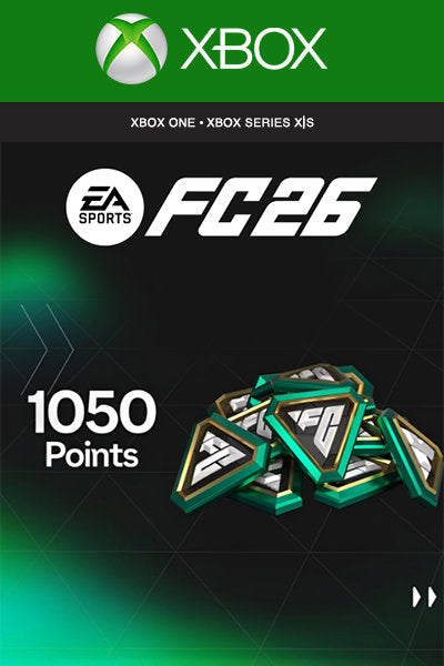 EA SPORTS FC 26 - 1050 ULTIMATE TEAM POINTS - XBOX ONE / XBOX SERIES - XBOX LIVE - MULTILANGUAGE - WORLDWIDE