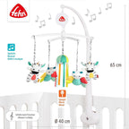 CARUSEL MUZICAL MOBIL - DOBABYDOO - FEHN (049190) - Libelula Vesela - Jucarii