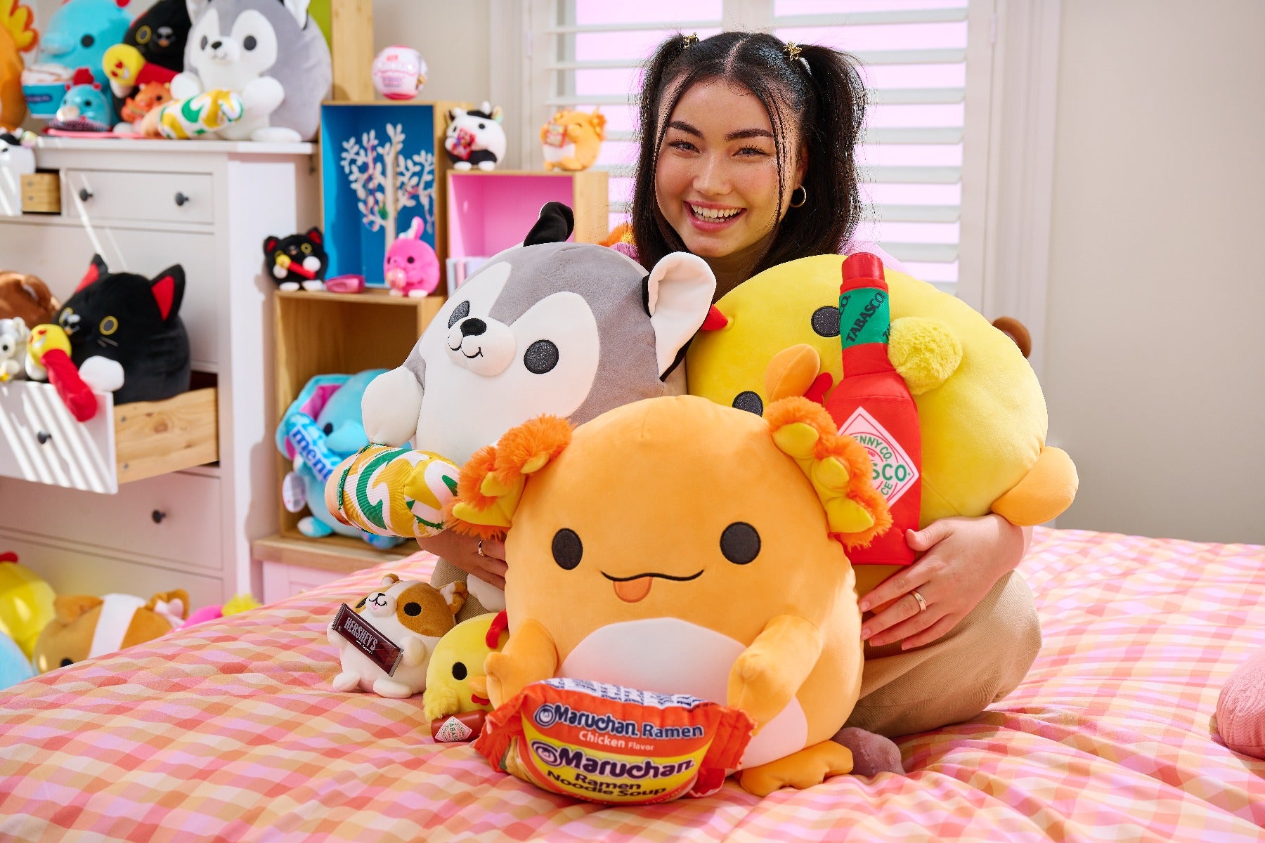 SNACKLES - COLLECTIBLE PLUSH TOY S1W2, 35 CM - 14 MODELS (77511)