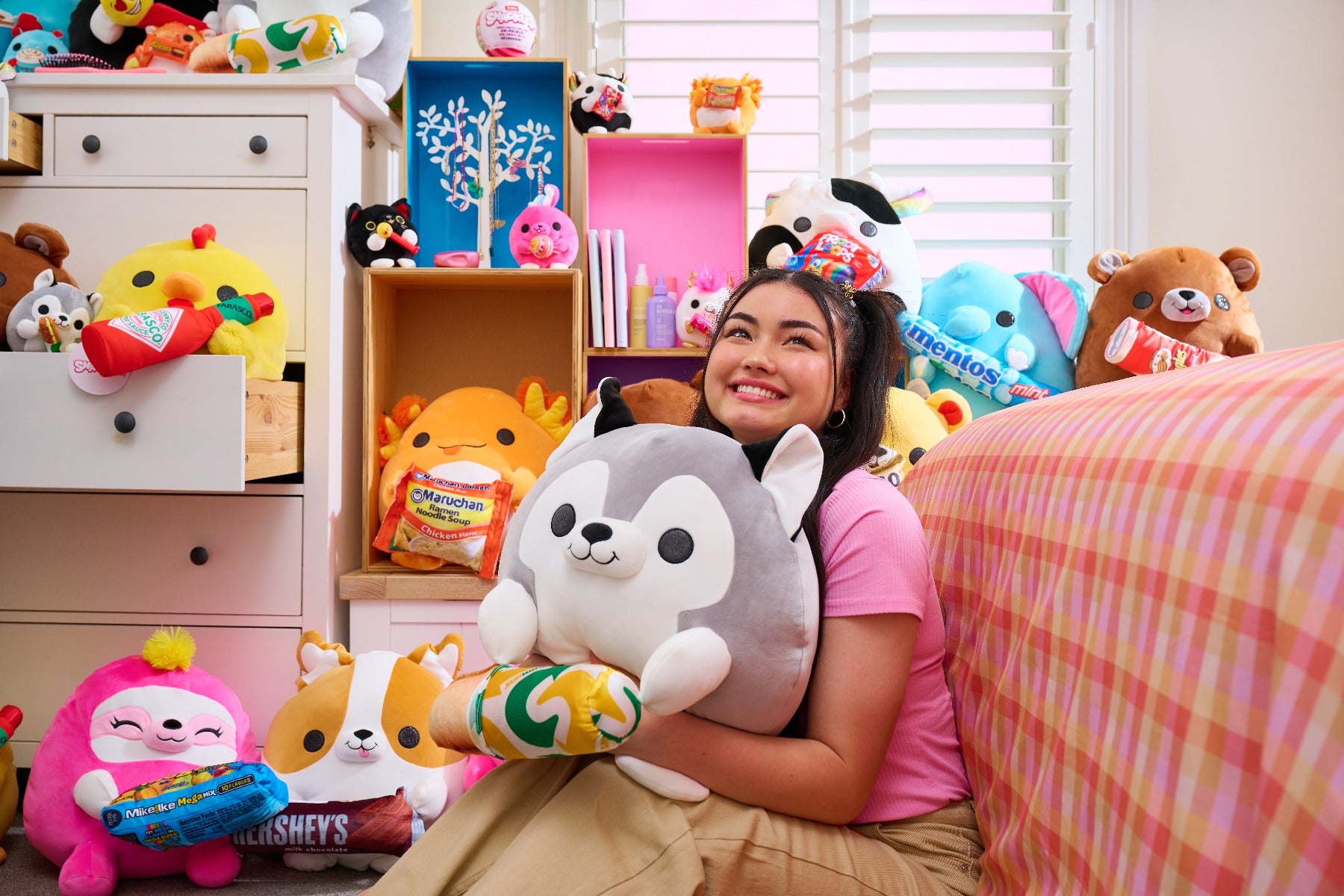 SNACKLES - COLLECTIBLE PLUSH TOY S1W2, 35 CM - 14 MODELS (77511)