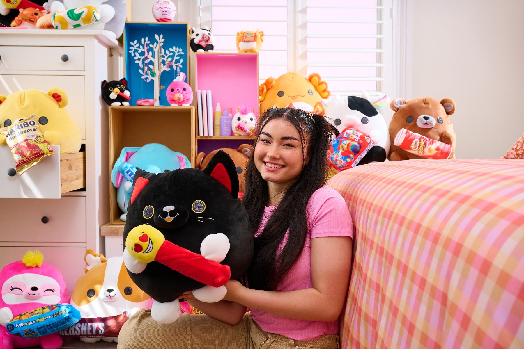 SNACKLES - COLLECTIBLE PLUSH TOY S1W2, 35 CM - 14 MODELS (77511)