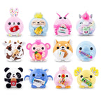 SNACKLES - JUCARIE DE PLUS COLECTIBILA, 11.5 CM, DIVERSE MODELE, S2W2 - ZURU (77572GQ5-S2W2)