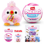 SNACKLES - JUCARIE DE PLUS COLECTIBILA, 11.5 CM, DIVERSE MODELE, S2W2 - ZURU (77572GQ5-S2W2)