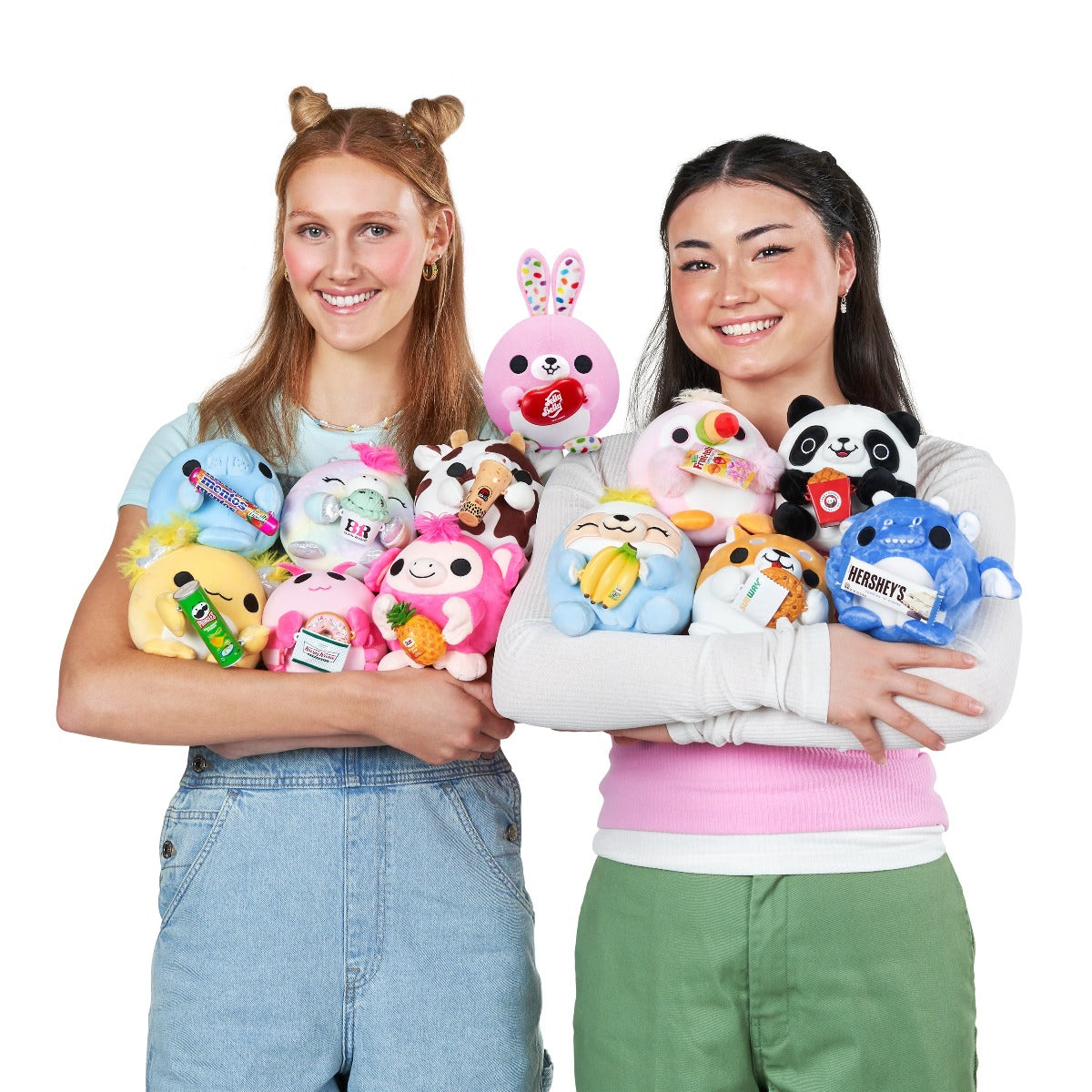 SNACKLES - JUCARIE DE PLUS COLECTIBILA, 11.5 CM, DIVERSE MODELE, S2W2 - ZURU (77572GQ5-S2W2)