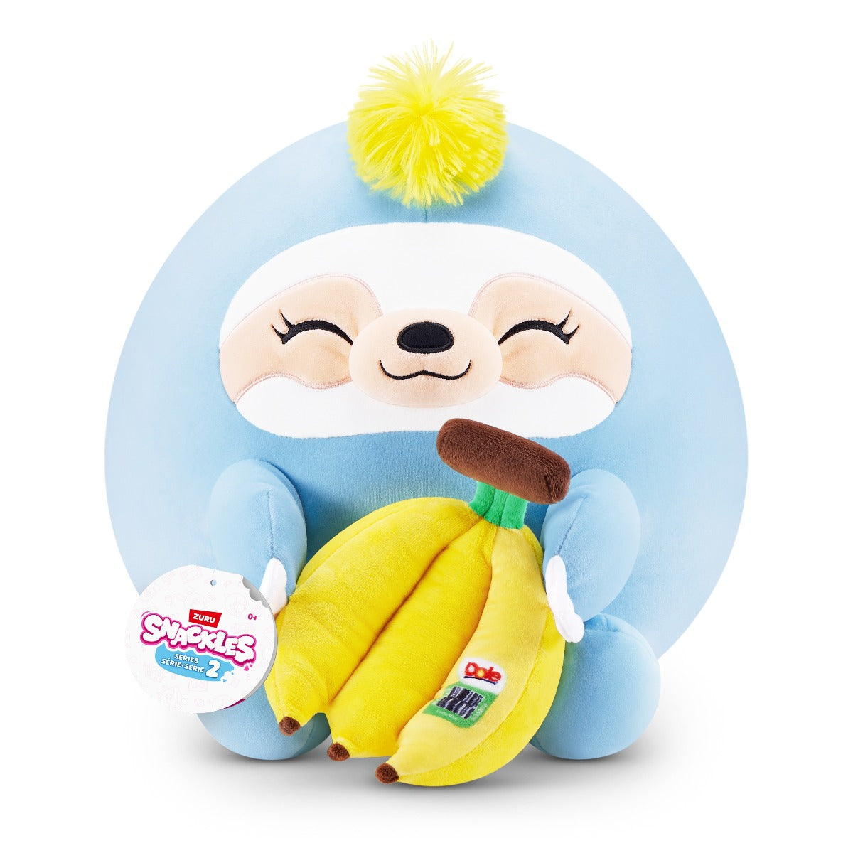 SNACKLES - JUCARIE DE PLUS COLECTIBILA, 35 CM, DIVERSE MODELE, S2W2 - ZURU (77573TQ1-S2W2)