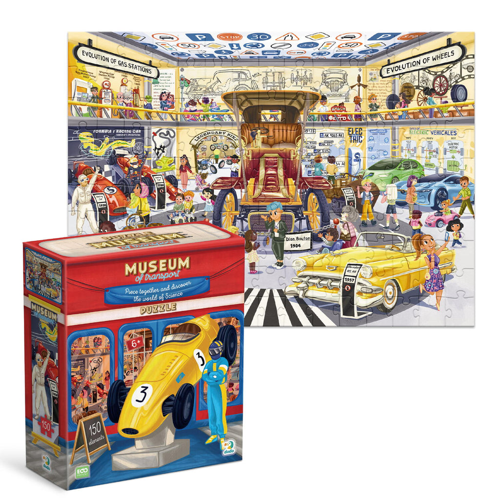 PUZZLE - MUZEUL TRANSPORTURILOR (150 PIESE) - DODO (DO300640)