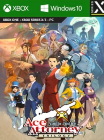 APOLLO JUSTICE: ACE ATTORNEY TRILOGY (XBOX / PC) - XBOX LIVE - MULTILANGUAGE - EU - Libelula Vesela - Jocuri Video