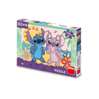 PUZZLE XL - STITCH SI ANGEL LA PLAJA (100 PIESE) - DINO (343573)