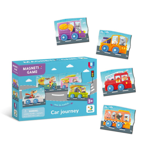 SET MAGNETIC - CALATORIE CU MASINA - DODO (DO200253)