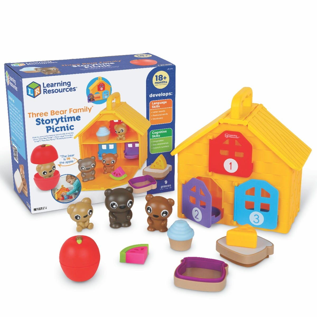 JOC MONTESSORI - PICNIC CU FAMILIA DE URSULETI - LEARNING RESOURCES (LER9806)