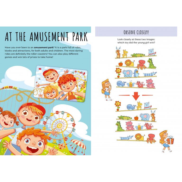 CARTE DE ACTIVITATI CU ABTIBILDURI - IN VACANTA - SASSI (978-88-303-5634-4)