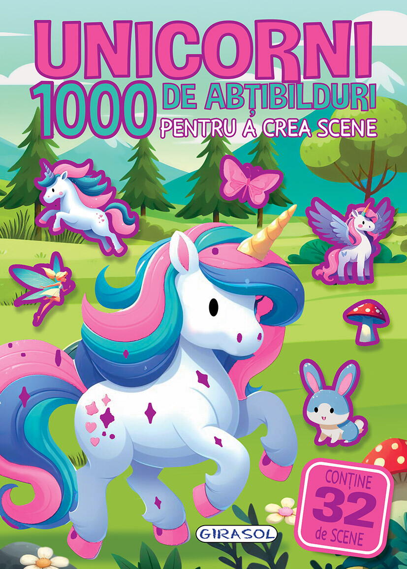 1000 DE ABTIBILDURI  - UNICORNI - GIRASOL (978-606-024-442-4)
