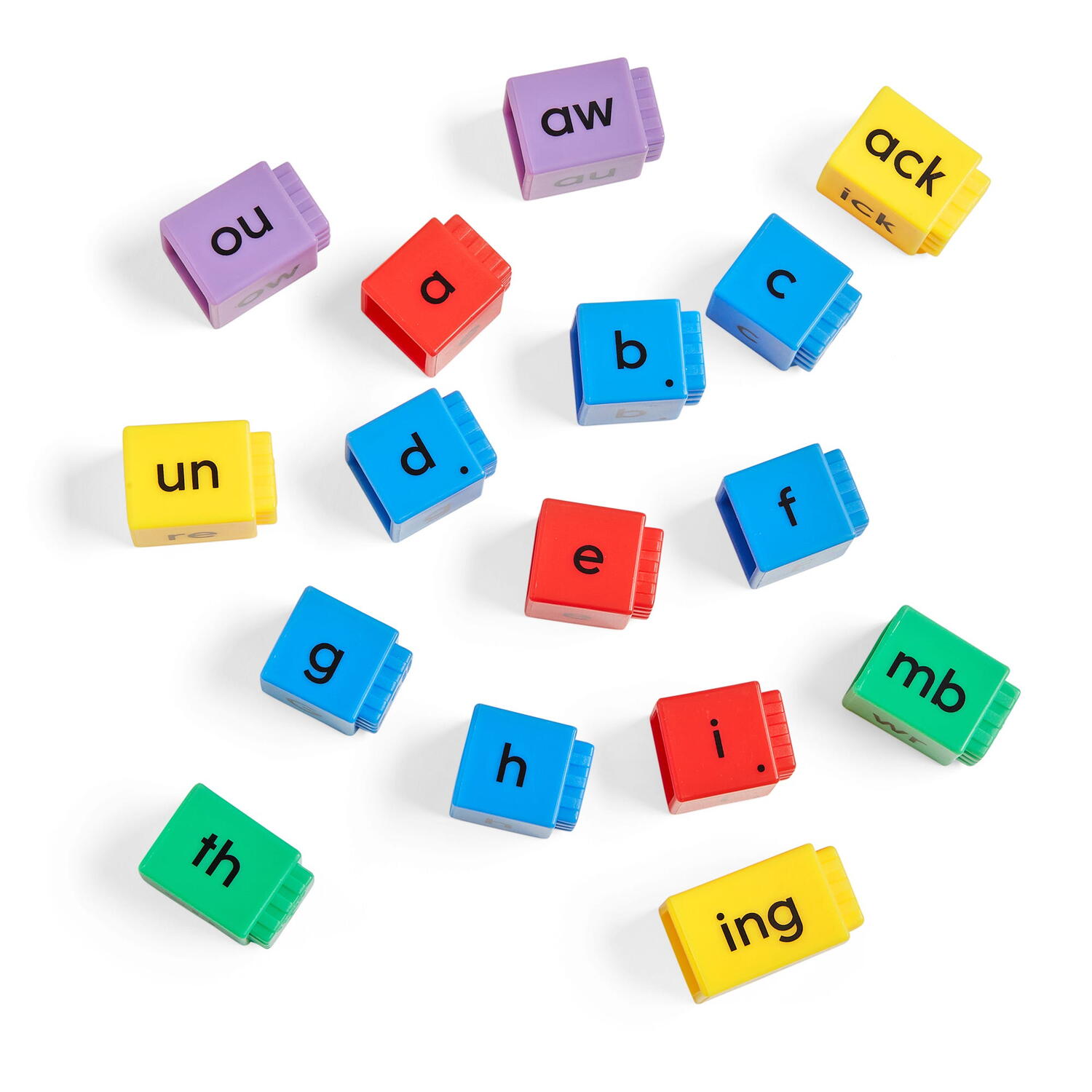 READING RODS® CUBES - PREFIXES &amp; SUFFIXES - HAND2MIND (95396)