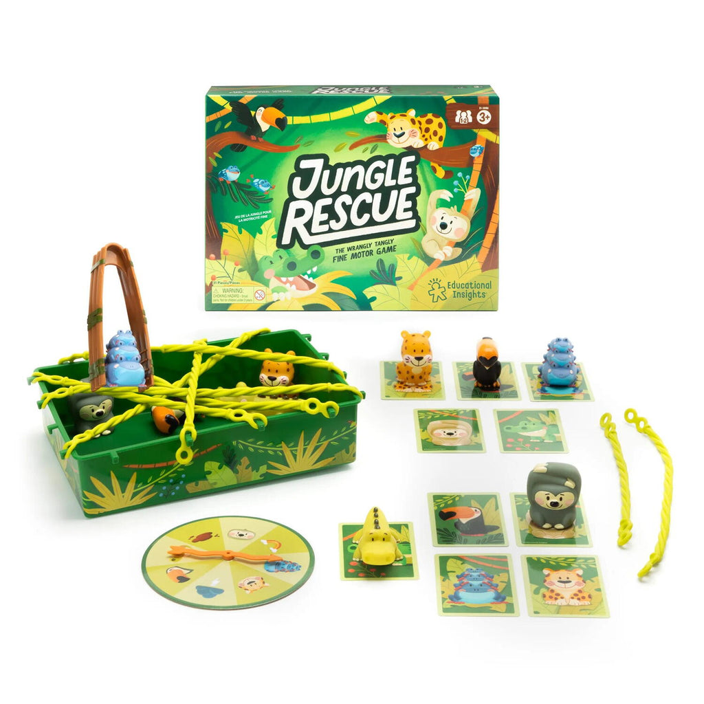 JOC - SALVEAZA ANIMALUTELE DIN JUNGLA - EDUCATIONAL INSIGHTS (EI-3086)